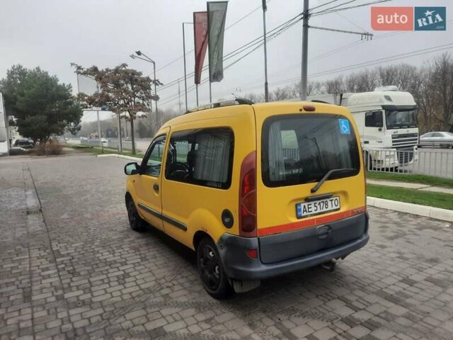 Жовтий Рено Кєнгу, об'ємом двигуна 1.87 л та пробігом 216 тис. км за 3000 $, фото 10 на Automoto.ua