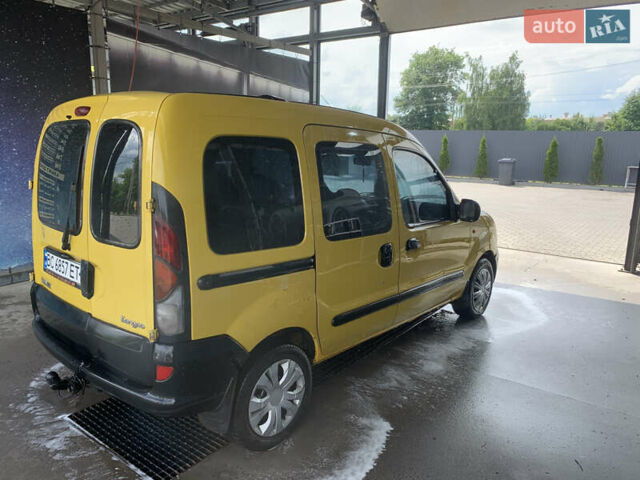 Желтый Рено Кенгу, объемом двигателя 1.9 л и пробегом 330 тыс. км за 2200 $, фото 7 на Automoto.ua