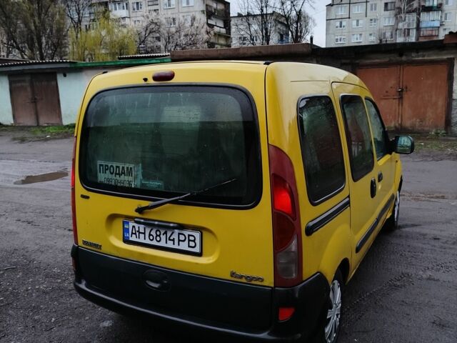 Желтый Рено Кенгу, объемом двигателя 1.9 л и пробегом 360 тыс. км за 2028 $, фото 5 на Automoto.ua