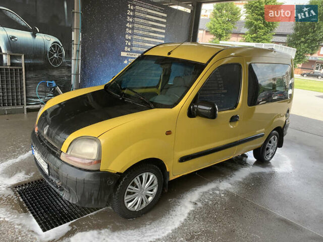 Желтый Рено Кенгу, объемом двигателя 1.9 л и пробегом 330 тыс. км за 2200 $, фото 11 на Automoto.ua