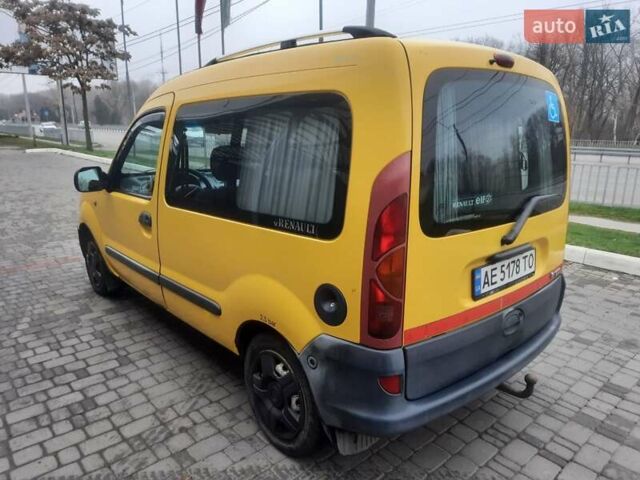Жовтий Рено Кєнгу, об'ємом двигуна 1.87 л та пробігом 216 тис. км за 3000 $, фото 15 на Automoto.ua