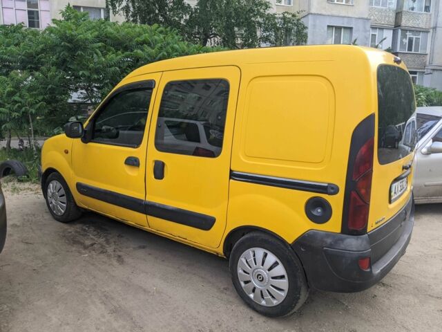 Желтый Рено Кенгу, объемом двигателя 1.9 л и пробегом 269 тыс. км за 2880 $, фото 2 на Automoto.ua