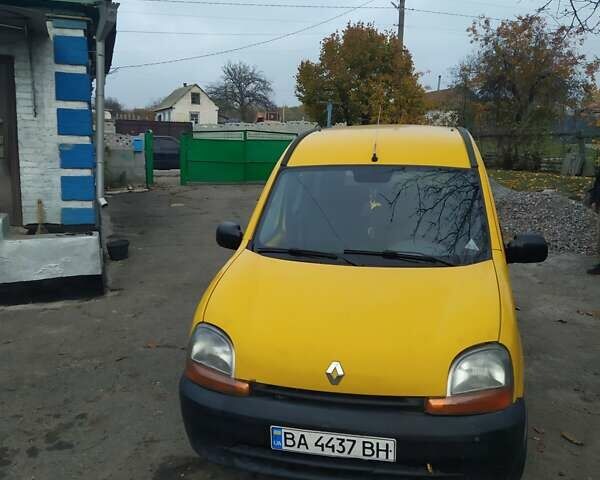 Желтый Рено Кенгу, объемом двигателя 1.87 л и пробегом 295 тыс. км за 3500 $, фото 5 на Automoto.ua