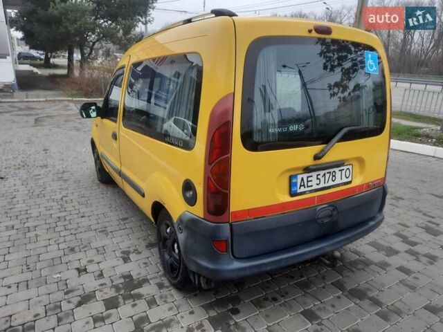 Жовтий Рено Кєнгу, об'ємом двигуна 1.87 л та пробігом 216 тис. км за 3000 $, фото 46 на Automoto.ua