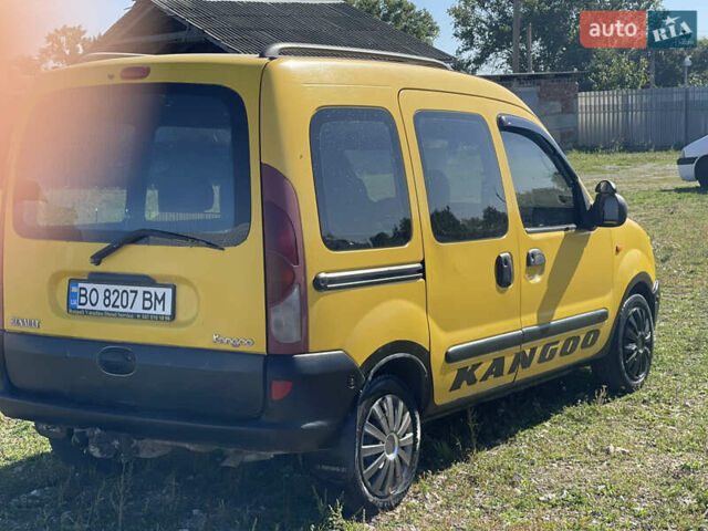 Жовтий Рено Кєнгу, об'ємом двигуна 1.87 л та пробігом 240 тис. км за 1700 $, фото 7 на Automoto.ua