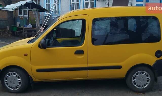 Желтый Рено Кенгу, объемом двигателя 1.87 л и пробегом 295 тыс. км за 3500 $, фото 7 на Automoto.ua