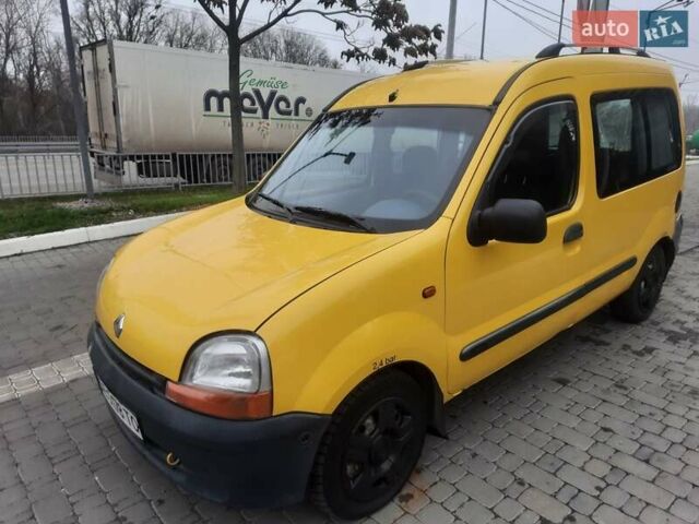 Жовтий Рено Кєнгу, об'ємом двигуна 1.87 л та пробігом 216 тис. км за 3000 $, фото 17 на Automoto.ua