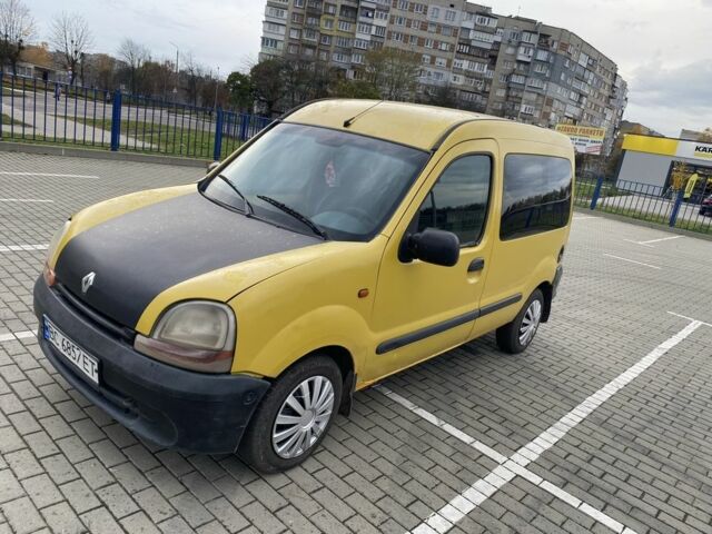 Желтый Рено Кенгу, объемом двигателя 1.9 л и пробегом 330 тыс. км за 2250 $, фото 1 на Automoto.ua