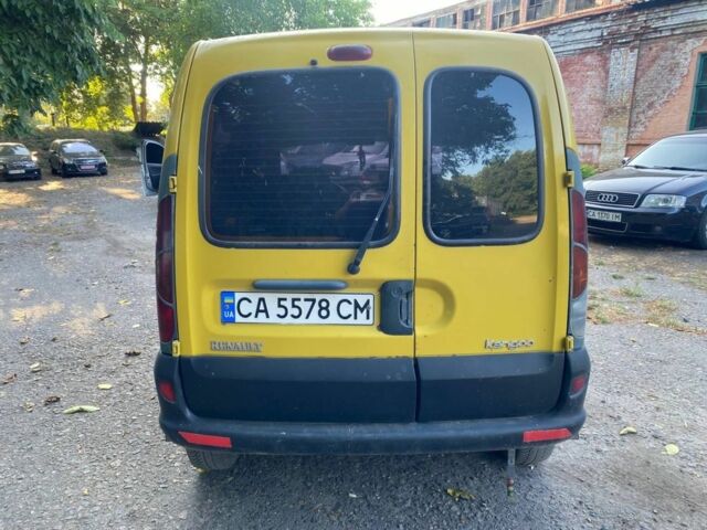 Желтый Рено Кенгу, объемом двигателя 1.9 л и пробегом 300 тыс. км за 2450 $, фото 5 на Automoto.ua