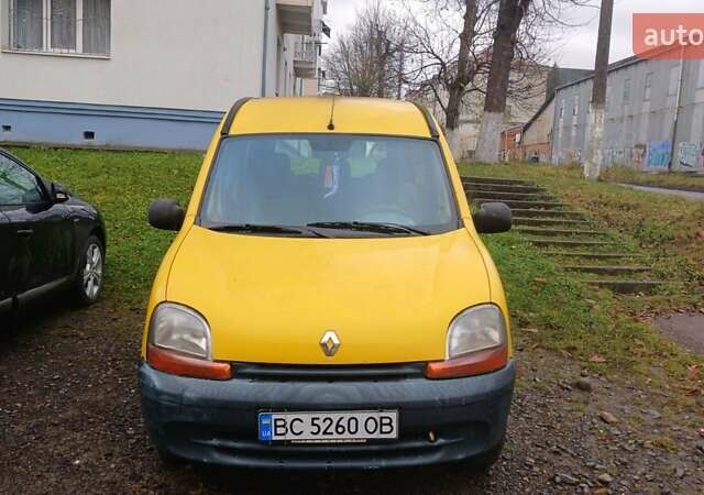 Желтый Рено Кенгу, объемом двигателя 1.87 л и пробегом 265 тыс. км за 3000 $, фото 5 на Automoto.ua