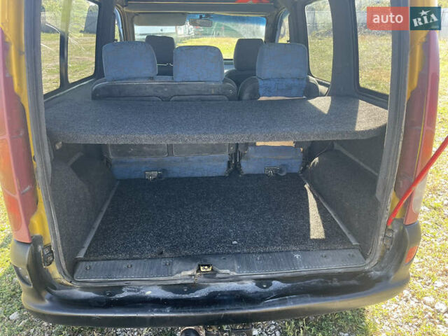 Жовтий Рено Кєнгу, об'ємом двигуна 1.87 л та пробігом 240 тис. км за 1700 $, фото 18 на Automoto.ua