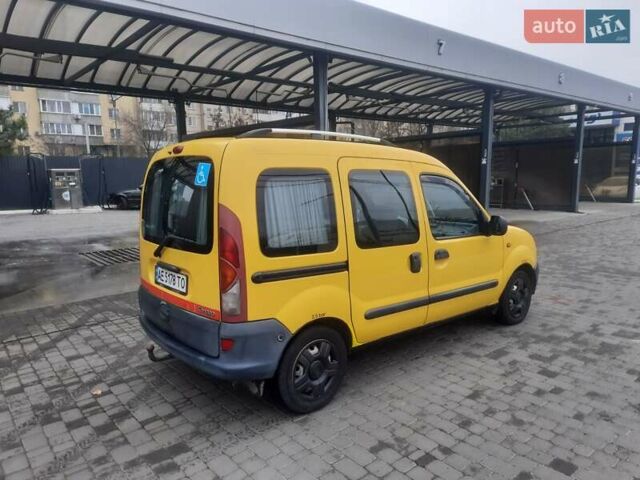 Жовтий Рено Кєнгу, об'ємом двигуна 1.87 л та пробігом 216 тис. км за 3000 $, фото 32 на Automoto.ua