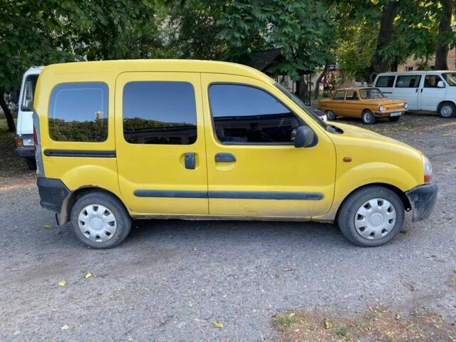 Желтый Рено Кенгу, объемом двигателя 1.9 л и пробегом 300 тыс. км за 2450 $, фото 2 на Automoto.ua