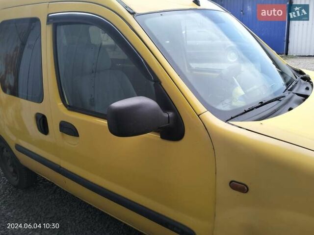 Желтый Рено Кенгу, объемом двигателя 1.87 л и пробегом 230 тыс. км за 2800 $, фото 1 на Automoto.ua
