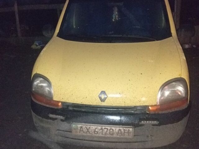Желтый Рено Кенгу, объемом двигателя 1.2 л и пробегом 250 тыс. км за 2142 $, фото 2 на Automoto.ua