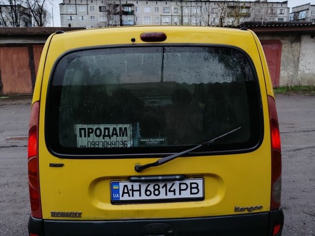 Желтый Рено Кенгу, объемом двигателя 1.9 л и пробегом 360 тыс. км за 2028 $, фото 6 на Automoto.ua