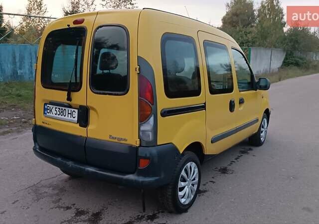 Жовтий Рено Кєнгу, об'ємом двигуна 1.9 л та пробігом 235 тис. км за 2650 $, фото 20 на Automoto.ua