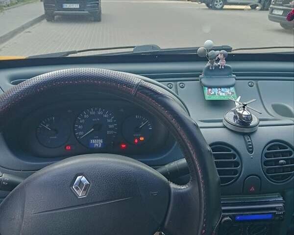 Жовтий Рено Кєнгу, об'ємом двигуна 1.9 л та пробігом 300 тис. км за 2200 $, фото 17 на Automoto.ua