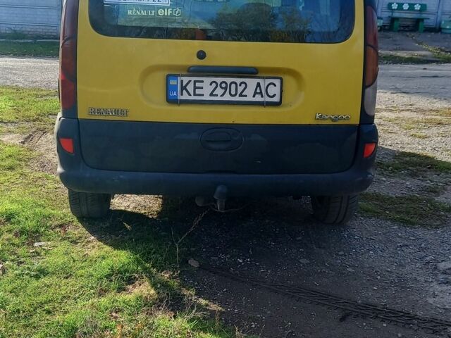 Жовтий Рено Кєнгу, об'ємом двигуна 1.9 л та пробігом 320 тис. км за 3200 $, фото 1 на Automoto.ua