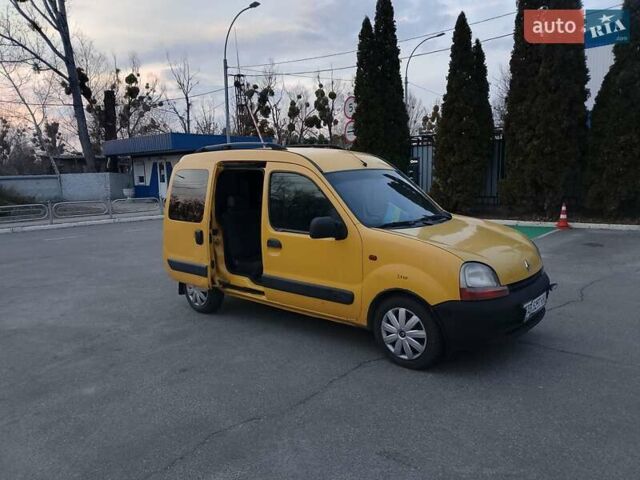 Желтый Рено Кенгу, объемом двигателя 1.9 л и пробегом 297 тыс. км за 2999 $, фото 6 на Automoto.ua