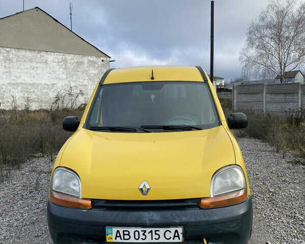 Жовтий Рено Кєнгу, об'ємом двигуна 1.9 л та пробігом 320 тис. км за 3300 $, фото 1 на Automoto.ua