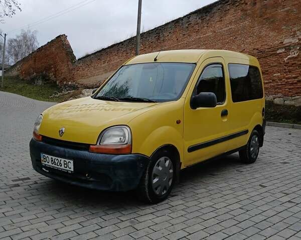 Желтый Рено Кенгу, объемом двигателя 1.9 л и пробегом 285 тыс. км за 2250 $, фото 3 на Automoto.ua