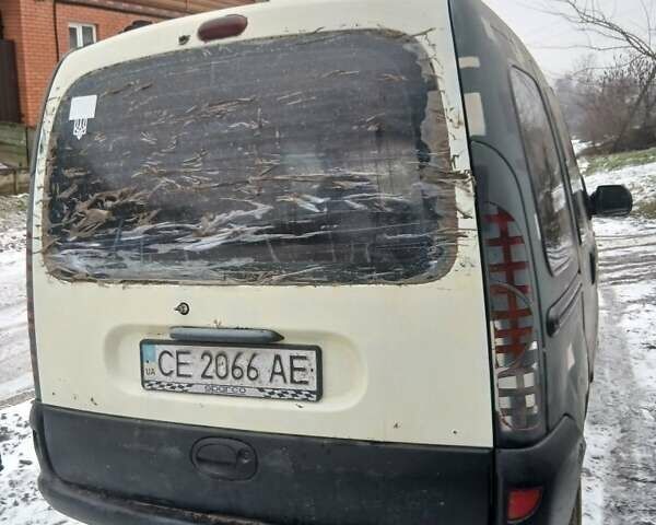 Желтый Рено Кенгу, объемом двигателя 1.6 л и пробегом 353 тыс. км за 1600 $, фото 1 на Automoto.ua