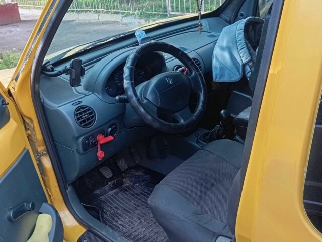 Жовтий Рено Кєнгу, об'ємом двигуна 1.9 л та пробігом 218 тис. км за 3500 $, фото 4 на Automoto.ua