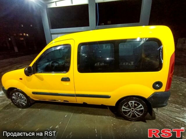 Жовтий Рено Кєнгу, об'ємом двигуна 1.9 л та пробігом 230 тис. км за 2600 $, фото 5 на Automoto.ua