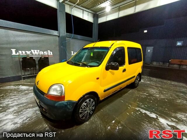 Жовтий Рено Кєнгу, об'ємом двигуна 1.9 л та пробігом 230 тис. км за 2600 $, фото 1 на Automoto.ua