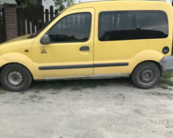 Желтый Рено Кенгу, объемом двигателя 1.87 л и пробегом 325 тыс. км за 1500 $, фото 6 на Automoto.ua