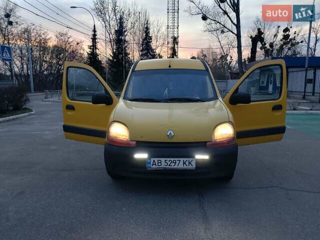Желтый Рено Кенгу, объемом двигателя 1.9 л и пробегом 297 тыс. км за 2999 $, фото 5 на Automoto.ua