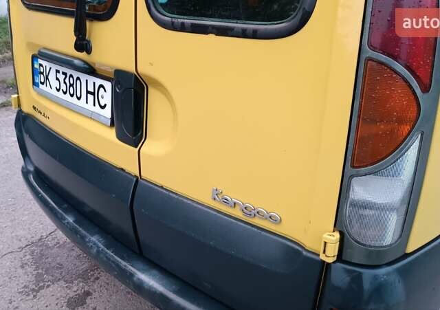 Жовтий Рено Кєнгу, об'ємом двигуна 1.9 л та пробігом 235 тис. км за 2650 $, фото 24 на Automoto.ua