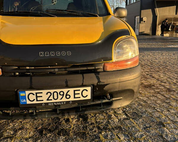 Желтый Рено Кенгу, объемом двигателя 1.87 л и пробегом 358 тыс. км за 2400 $, фото 1 на Automoto.ua