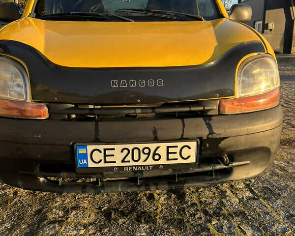 Желтый Рено Кенгу, объемом двигателя 1.87 л и пробегом 358 тыс. км за 2400 $, фото 2 на Automoto.ua
