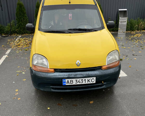 Желтый Рено Кенгу, объемом двигателя 1.87 л и пробегом 380 тыс. км за 2000 $, фото 1 на Automoto.ua