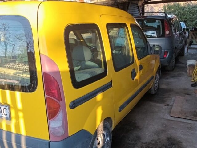 Жовтий Рено Кєнгу, об'ємом двигуна 1.9 л та пробігом 200 тис. км за 2565 $, фото 1 на Automoto.ua