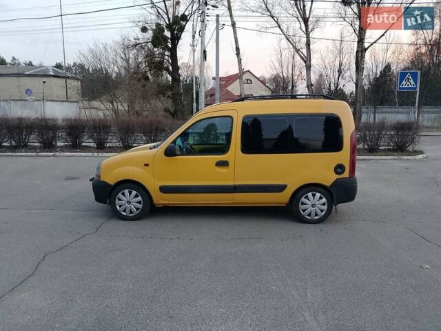 Желтый Рено Кенгу, объемом двигателя 1.9 л и пробегом 297 тыс. км за 2999 $, фото 15 на Automoto.ua