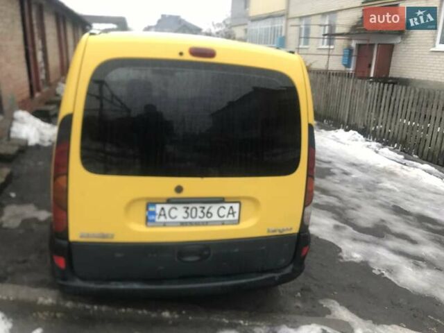 Жовтий Рено Кєнгу, об'ємом двигуна 1.9 л та пробігом 256 тис. км за 3200 $, фото 3 на Automoto.ua