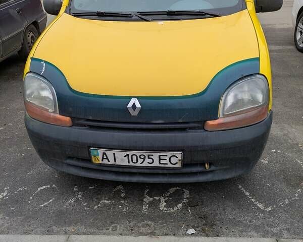 Желтый Рено Кенгу, объемом двигателя 1.87 л и пробегом 379 тыс. км за 3200 $, фото 5 на Automoto.ua