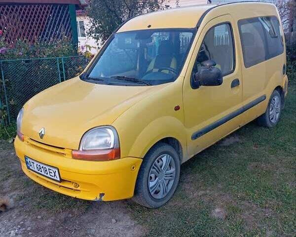 Желтый Рено Кенгу, объемом двигателя 1.9 л и пробегом 191 тыс. км за 2450 $, фото 4 на Automoto.ua