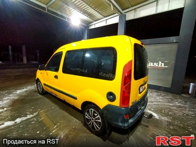 Жовтий Рено Кєнгу, об'ємом двигуна 1.9 л та пробігом 230 тис. км за 2600 $, фото 4 на Automoto.ua