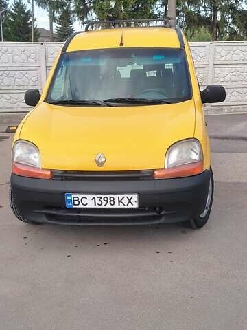 Желтый Рено Кенгу, объемом двигателя 1.9 л и пробегом 333 тыс. км за 3100 $, фото 38 на Automoto.ua