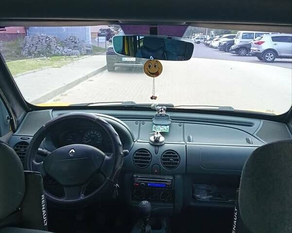 Жовтий Рено Кєнгу, об'ємом двигуна 1.9 л та пробігом 300 тис. км за 2200 $, фото 15 на Automoto.ua
