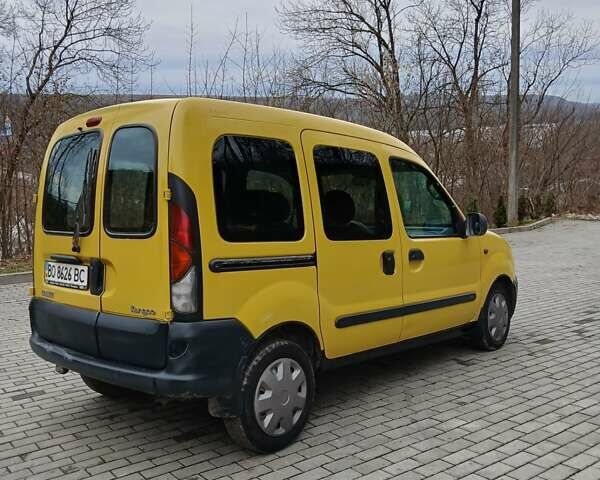 Желтый Рено Кенгу, объемом двигателя 1.9 л и пробегом 285 тыс. км за 2250 $, фото 2 на Automoto.ua