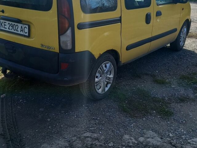 Жовтий Рено Кєнгу, об'ємом двигуна 1.9 л та пробігом 320 тис. км за 3200 $, фото 2 на Automoto.ua