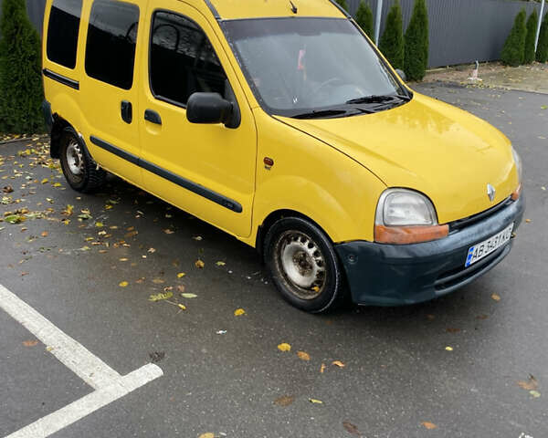 Желтый Рено Кенгу, объемом двигателя 1.87 л и пробегом 380 тыс. км за 2000 $, фото 2 на Automoto.ua