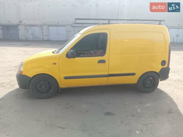 Желтый Рено Кенгу, объемом двигателя 1.9 л и пробегом 367 тыс. км за 2400 $, фото 2 на Automoto.ua