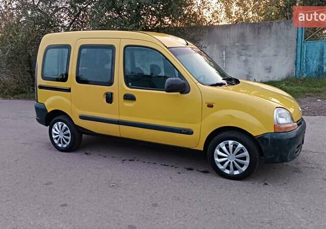Жовтий Рено Кєнгу, об'ємом двигуна 1.9 л та пробігом 235 тис. км за 2650 $, фото 4 на Automoto.ua