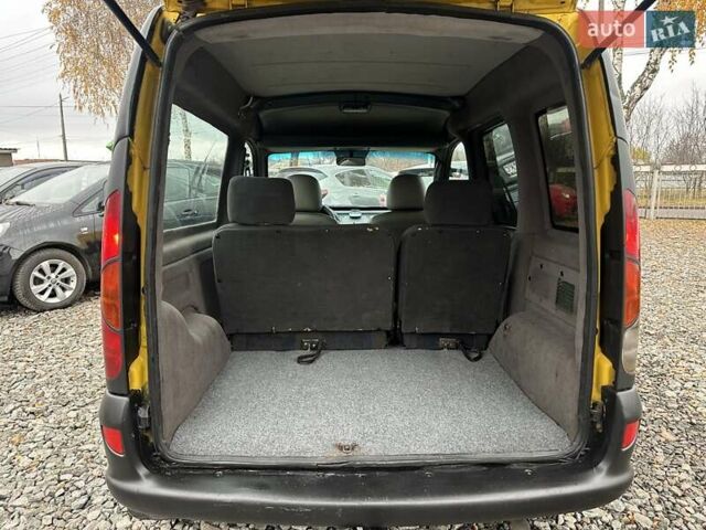 Желтый Рено Кенгу, объемом двигателя 1.9 л и пробегом 215 тыс. км за 2500 $, фото 17 на Automoto.ua